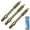 3 Pack, variant on MaximalPower Gun Cleaning Jag .22/.223 Caliber 8-32 Thread Brass 6460-22 Brush (3 Pack)