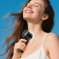 thumbnail image 6 of Portable Mini Handheld Fan With Ice Cooling,1-199 Speed USB Rechargeable Foldable Personal Fan For Travel, Office & Outdoor, Ultra-Portable(Black), 6 of 8