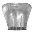 thumbnail image 4 of PEASKJP Summer Tank Tops for Women Plus Size Tank Tops for Women Boho Floral Loose Cami Spaghetti Strap Tunic Blouses (Silver,One Size), 4 of 4
