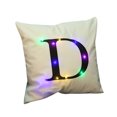 thumbnail image 2 of Funda de almohada luminosa con letras Puntoco, funda de almohada luminosa con Led, funda de almohada navideña para sofá Puntoco Puntoco-852, 2 of 2