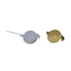 thumbnail image 3 of 50 Uds. Broche DIY para Solapa, Alfileres de Seguridad, Redonda en Blanco, Cabujón Trasero , Mezclado 50 piezas mixto 20 mm y 25 mm BLESIY broches de los pasadores redondos, 3 of 7