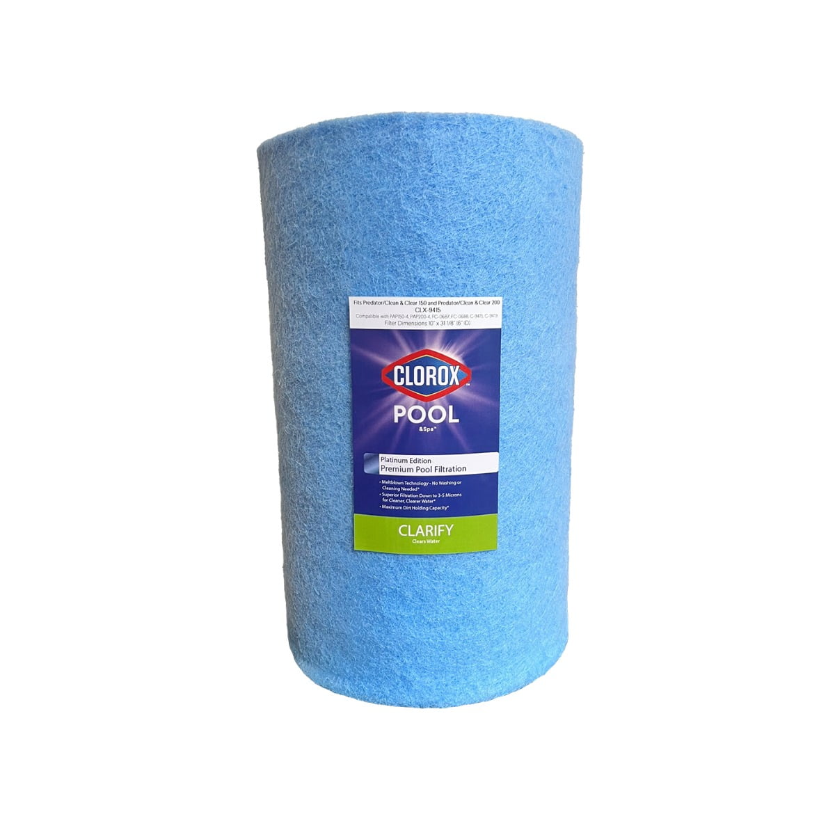 Clorox Platinum Edition Premium Pool Filter Replacement for Predator