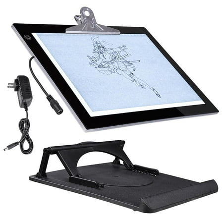 yescom a3 a4 led drawing board artcraft tracing light box with stand