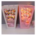 thumbnail image 6 of Led Light Sanrio Hello Kitty Bouquet My Melody Cinnamoroll Kuromi Kawaii Plushie Toys Stuffed Flower Bunch Valentine‘s Gift Toy, 6 of 6