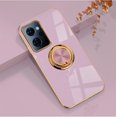 thumbnail image 1 of Adecuado para la funda del teléfono móvil OPPOReno9A Reno7/5A versión japonesa cubierta protectora galvanizada anillo hebilla soporte absorción magnética del coche, 1 of 4