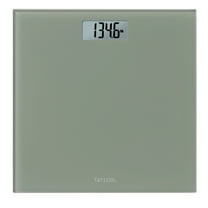 Taylor Glass Digital Bathroom Weight Scale with Sage Finish