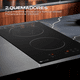 thumbnail image 3 of FLINE | Parrilla de Inducción Magnética Empotrable 2 Quemadores 1500W 110v | Belfast 2, 3 of 8