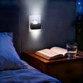 thumbnail image 4 of Luz nocturna LED para enchufe de pared Mini luz nocturna LED enchufable en la pared Automática Luz blanca suave 3000k Iluminación ajustable 360° para dormitorio, baño, escaleras y pasillo, 4 of 6