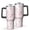 Pioneer Flower Floral, variant on 40oz Pioneer Flower Floral Print Pattern Insulated Tumbler with Handle, BPA-Free Leak Proof Lid and Straws, Double Wall Vacuum, Hot 12h/Cold 34h