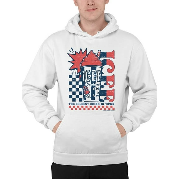 Retro Cool Explosion - 'Coldest Drink In Town' ICEE Graphic Men's Hoodie