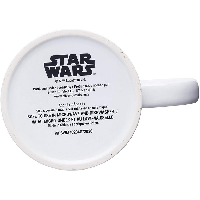 Star Wars: The Mandalorian Grogu Meme Ceramic Mug | Holds 20 Ounces