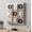 Silver/Black/White, variant on Wood Tic Tac Toe Game Board Tabletop Decor (11.8" x 11.8") - 11.8" x 11.8"