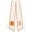 X, variant on Fall Decor Fall Wreath Sash Pumpkin Decor Orange White Wreath Sash Front Door Fall Decorations for Home Thanksgiving Farmhouse Decor Rustic Autumn Ribbon Sash Outdoor Indoor Halloween Harvest Gift