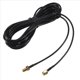thumbnail image 2 of 3piezas 5M Macho Rp-Sma Negro A Conector de Antena Wifi Conector de Antena, 2 of 5