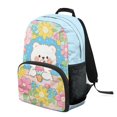 thumbnail image 2 of POLERO Cute Bear Ice Cream Print 17 Inches Backpack for Boys, Polyester Large Capacity Lightweight School Backpack for Camping, 2 of 10