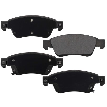 Gridiron Brakes Front Premium Ceramic Brake Disc Pad Set (4) - ID1287 (Replaces Part# D1287)
