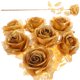 thumbnail image 1 of 8 piezas de flores artificiales para boda, rosas de tallo, simulación de ramo, adorno decorativo, 1 of 7