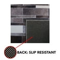 thumbnail image 6 of SAFAVIEH Faux Hide Cyan Modern Runner Rug, Ivory/Grey, 2'6" x 8', 6 of 8