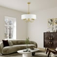 thumbnail image 6 of 42985-33 Livex Lighting Brookdale - 5 Light Pendant In Transitional Style-16.5 Inches Tall and 23 Inches Wide-Soft Gold Finish    -Traditional, 6 of 10