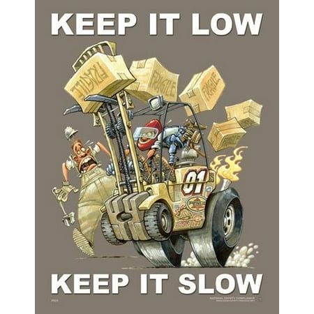 Forklift Driving Safety Poster