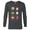 Charcoal Heather, variant on Disney and Pixar’s Toy Story Emoji Moods - Long Sleeve T-Shirt for Men - Customized-Black