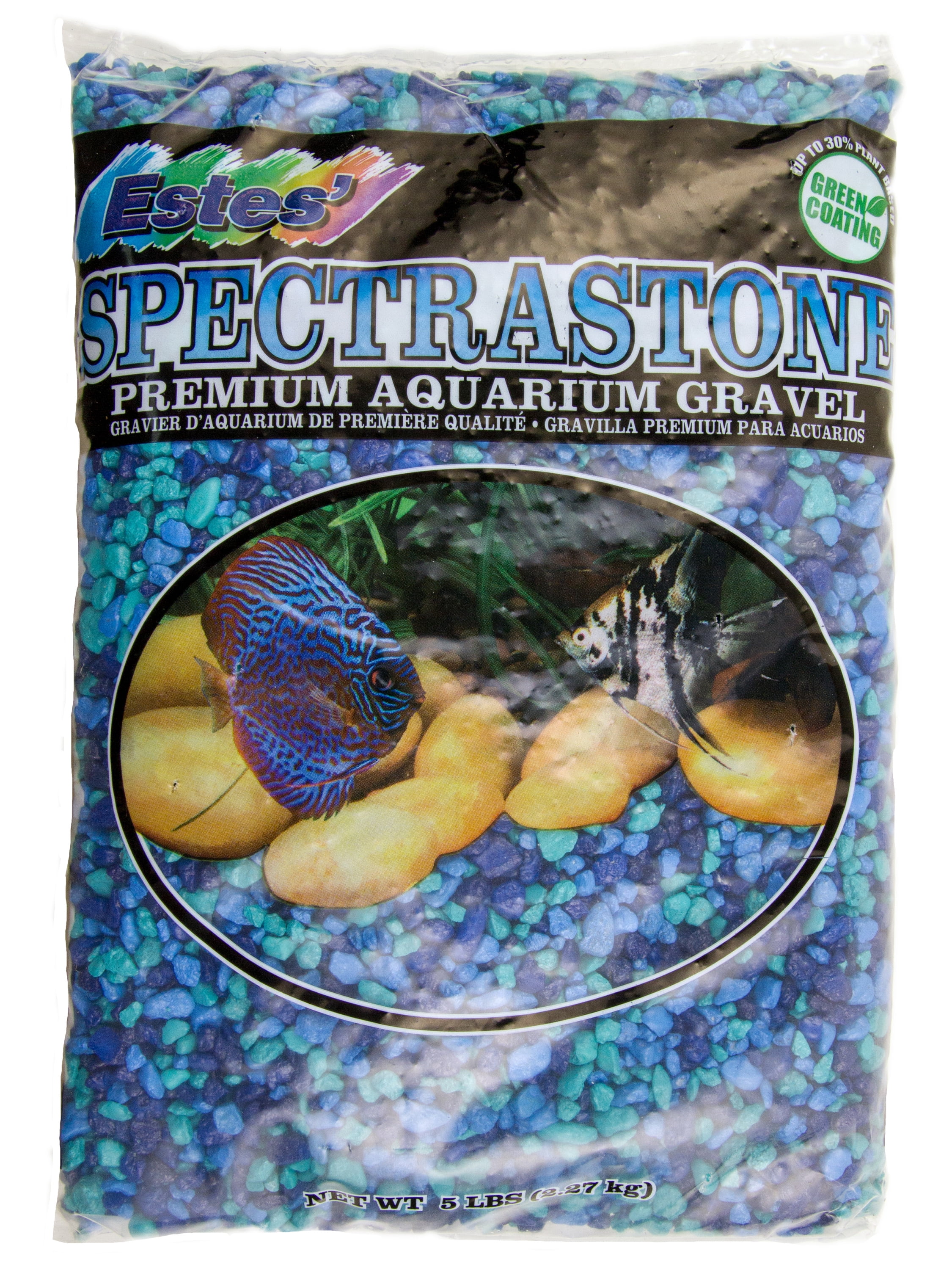 (2 pack) Blue Jean Aquarium Gravel 5 Lb Bag