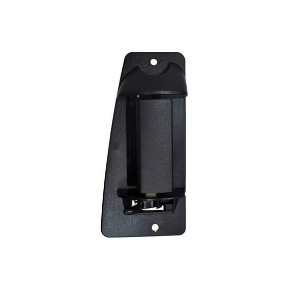 PT Auto Warehouse GM-3522ZA-RR - Outer Exterior Outside Door Handle, Textured Black - Metal Handle, 4-Door Extended Cabs, Passenger Side Rear Fits select: 2000-2007 CHEVROLET SILVERADO