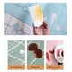 thumbnail image 5 of Mantel de café impermeable de PVC a prueba de derrames Protector de mesa Estera Cubierta de mesa de comedor Scienceny HA7601-12B, 5 of 6
