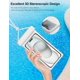 thumbnail image 2 of Funda para teléfono Wellhouse Waterproof IPX8 de 7 pulgadas, paquete de 2 unidades, verde y blanco, 2 of 6