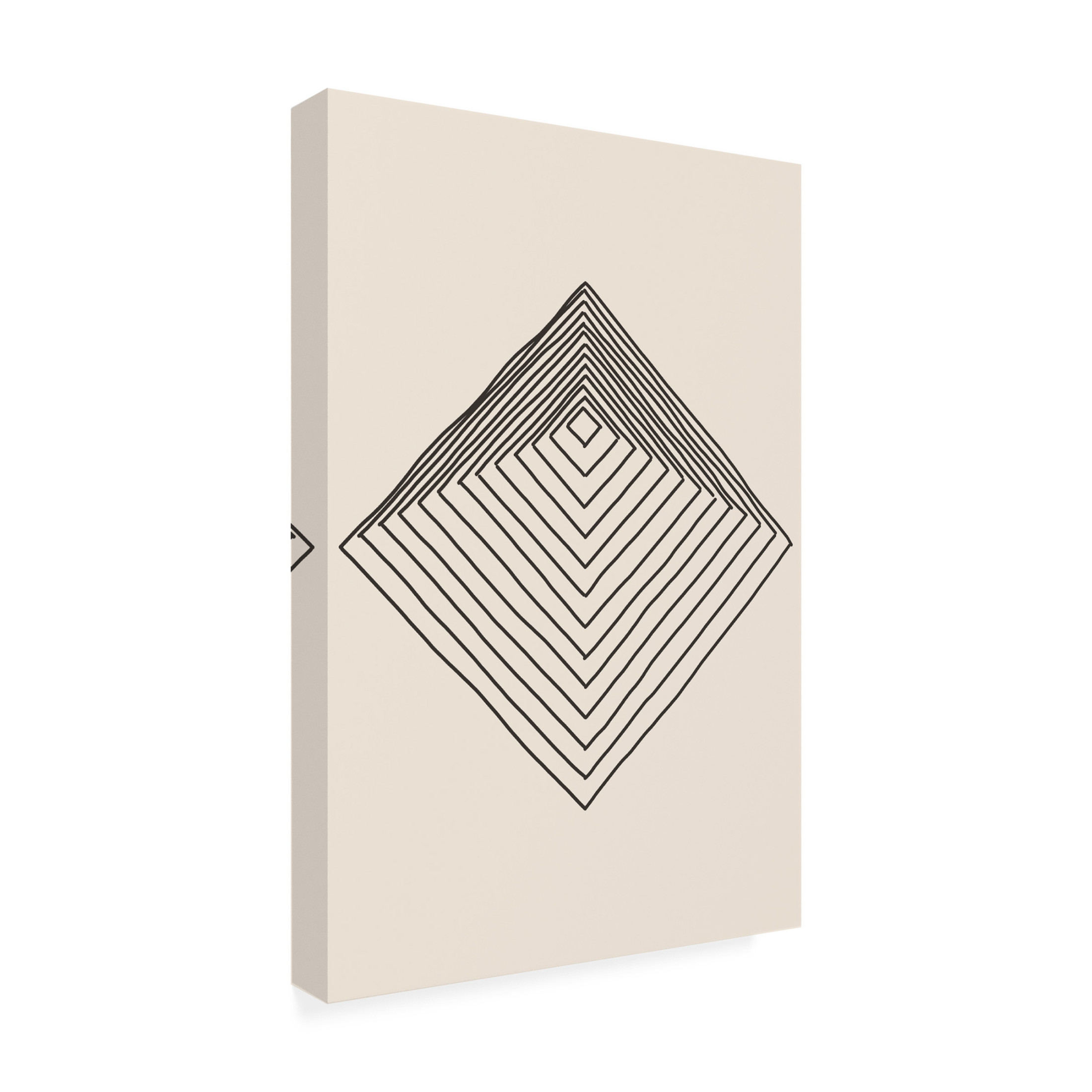 Trademark Fine Art jay stanley Imperfect Lines 2 Canvas Wall Art