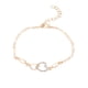 thumbnail image 1 of Joyería Micro-inclusión de la moda femenina en forma de corazón pulsera pulseras huecas, 1 of 2