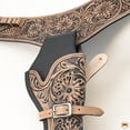 thumbnail image 5 of 48 In Hilason Western Right Hand Gun Holster Rig 38 Cal Leather Cowboy, 5 of 7