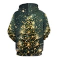 thumbnail image 6 of Christmas Tree Background Regular Fit Hoodie, Sporty Pullover Hooded Sweatshirt for Men Women L, 6 of 6
