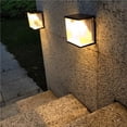 thumbnail image 3 of Luz Solar De Pared Sensor Infrarrojo Lámpara De Pared Control De Luz Inteligente Luz Solar Para Camino Patio Jardín Al Aire Libre Kearding HA020639-00, 3 of 7