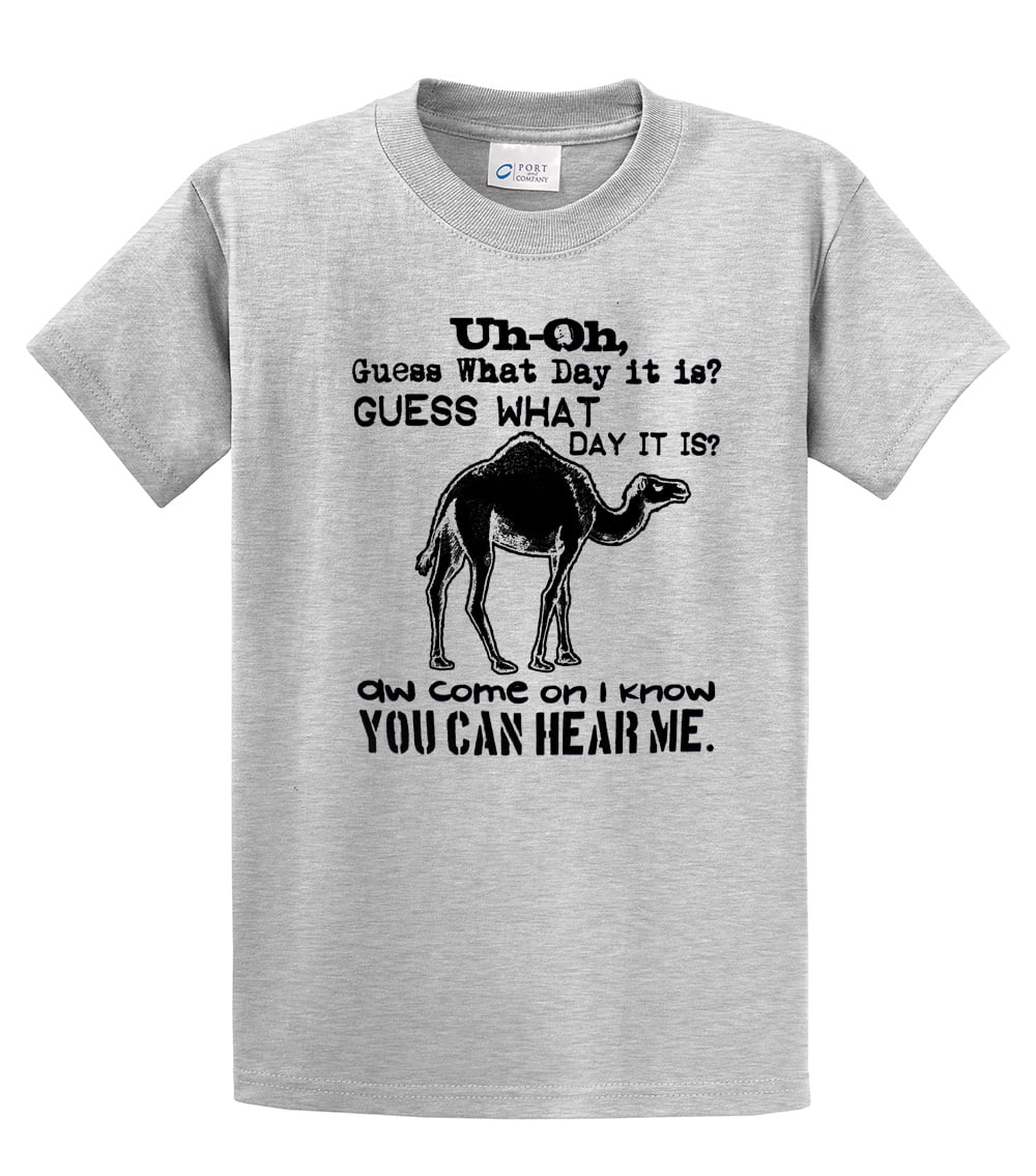 Funny Camel What Day Is It Hump Day Novelty Men s Short Sleeve T Funny Camel What Day Is It Hump Day Novelty Men s Short Sleeve T