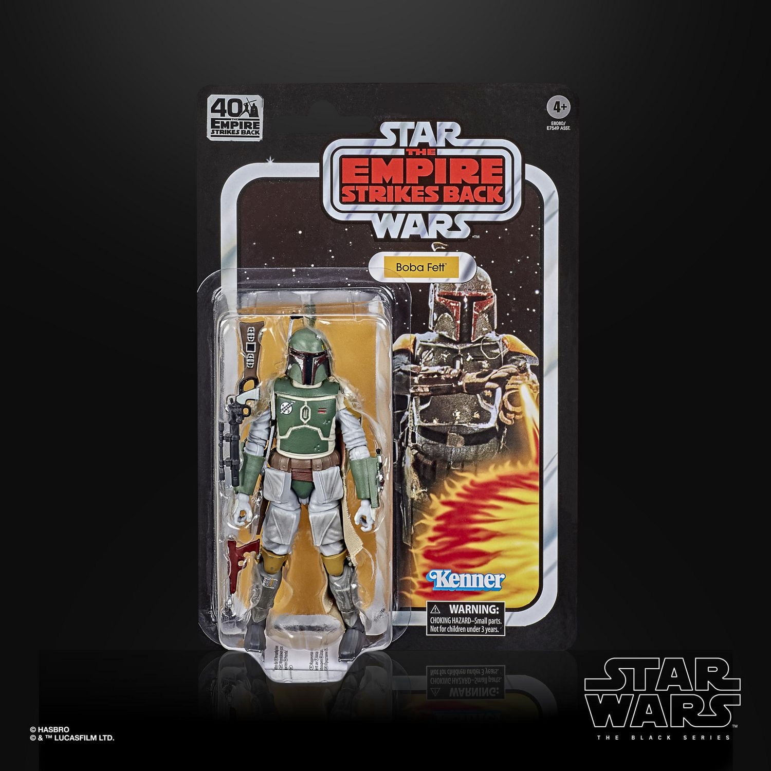 Star Wars The Black Series, Figurine articulée Boba Fett de 15 cm de Star Wars : L'Empire contre-attaque 40e anniversaire, à partir de 4 ans