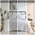 thumbnail image 2 of 2 PCS Twin/Twin XL Poly Jersey Puffy Comforter Set White, 2 of 10