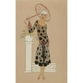 thumbnail image 2 of Anonymous 16x24 Gold Ornate Framed and Double Matted Museum Art Print Titled - Pierrette. (1925), 2 of 4