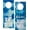 Clouds, variant on Do Not Disturb Door Hanger Sign, Dual Sided, Please Do Not Disturb Welcome Please Knock Door Sign for Home, Office, Meeting, Recording Room, 9.5" x 3.8" (Pack of 2)