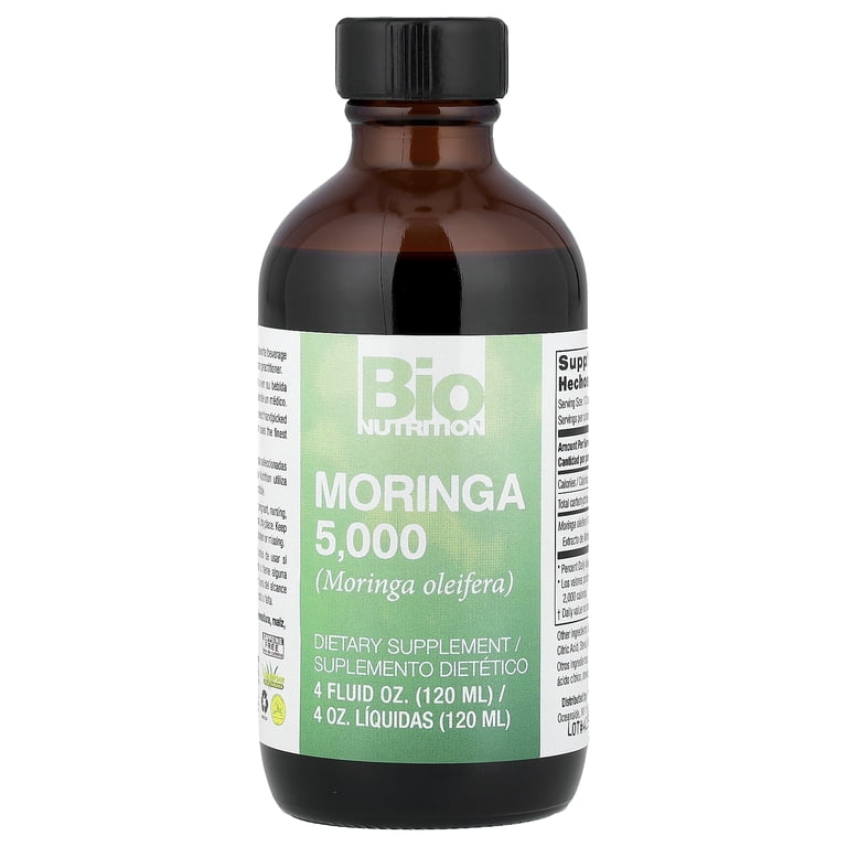 Bio Nutrition - Moringa Superfood Liquid 500 mg. - 4 fl. oz