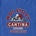 thumbnail image 2 of Men's Star Wars: A New Hope Mos Eisley Cantina Logo Graphic Tee Royal Blue Medium, 2 of 4