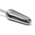 thumbnail image 2 of SL-7 Single Cut 14 Degree Taper Radius End 3/4" x 1 1/2" Carbide Burr Bur Tool Die Grinder Bit 1/4" Shank, 2 of 6