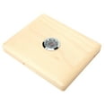 thumbnail image 4 of Clarinet Box, Wooden Magnet Switch 5 Grids Reed Box Saxophone Accessories Square  For Organization Log Color,Amber Color, 4 of 8