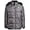 Charcoal Grey, variant on iXtreme Boys Puffer Jacket - Water Resistant Hooded Fleece Lining Bubble Winter Jacket (Sizes 8-18)