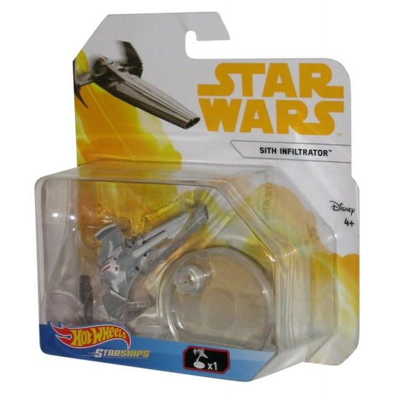 Star Wars Hot Wheels (2017) Sith Infiltrator Starship Toy Vehicle