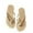 Gold, variant on Womens Toe Separator Sandals Fashionable Soft Comfort Slippers Elegant Evening Shoes Summer Flip Flops for Women Gold,6
