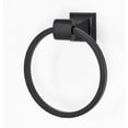 thumbnail image 3 of Alno A7440-SN Manhattan Towel Ring Satin Nickel, 3 of 4