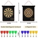 thumbnail image 4 of Mixi Diana magnética para dardos para niños, juguetes al aire libre, juegos para niños, juego de mesa de dardos de doble cara para niños con 12 dardos, los mejores juguetes, regalos para adolescentes,, 4 of 6