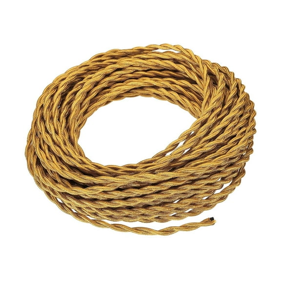 Cable de luz colgante Jinwen Decoración retro 5 m oro