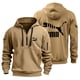 thumbnail image 2 of Sudadera con capucha para hombre, sudadera con cremallera, bolsillo con cremallera, estampado de lunares, para deportes, exteriores, informal, para uso diario, sudaderas ajustadas, 2 of 5